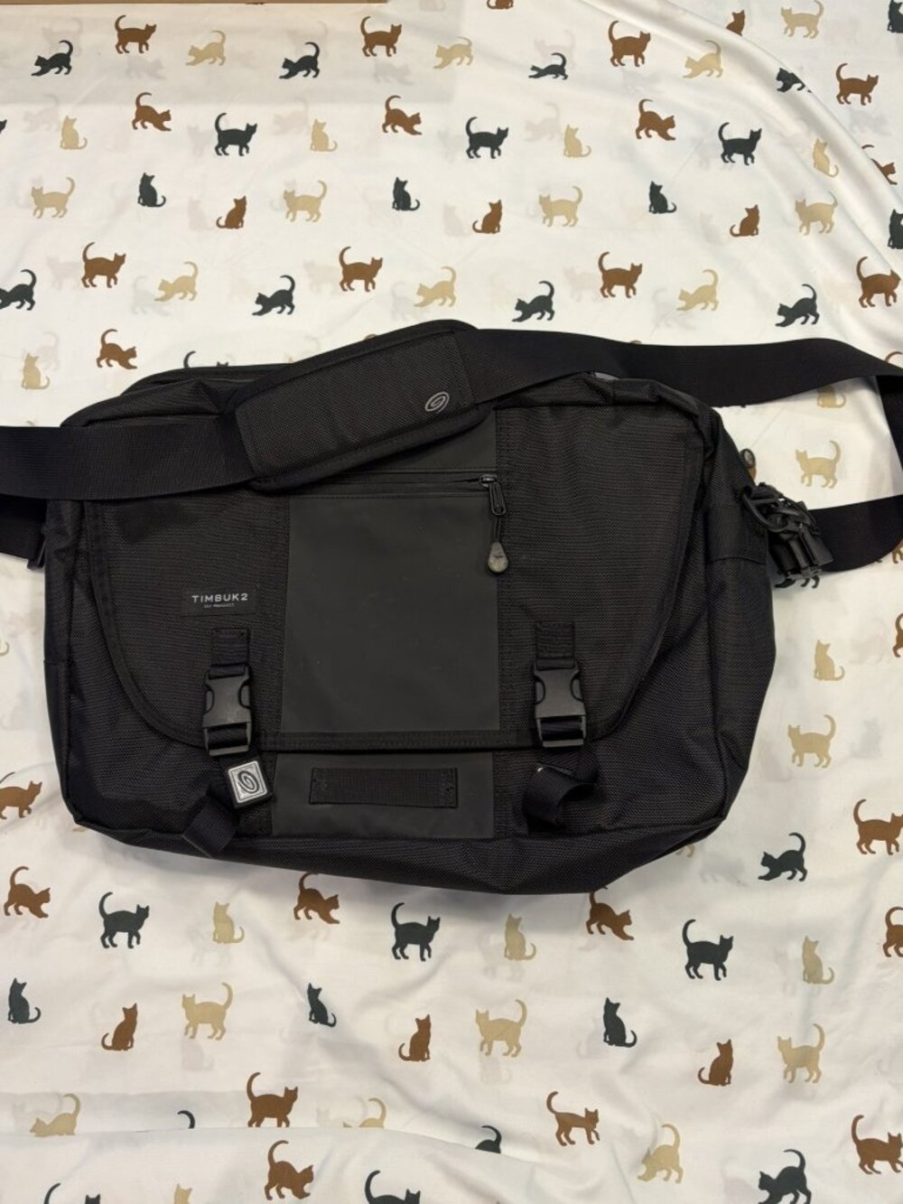 Timbuk2 Laptop Backpack/Messenger Bag – Black – Padded Laptop Sleeve